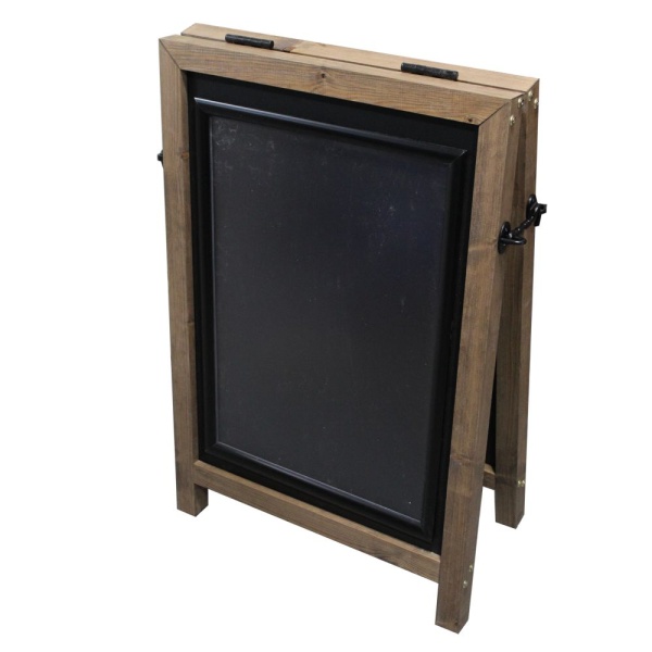 A2 Wooden A-board Chalkboard/Posters